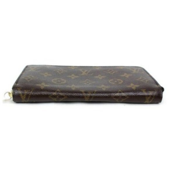 100% Auth Louis Vuitton Monogram Zippy Wallet - Picture 4 of 9